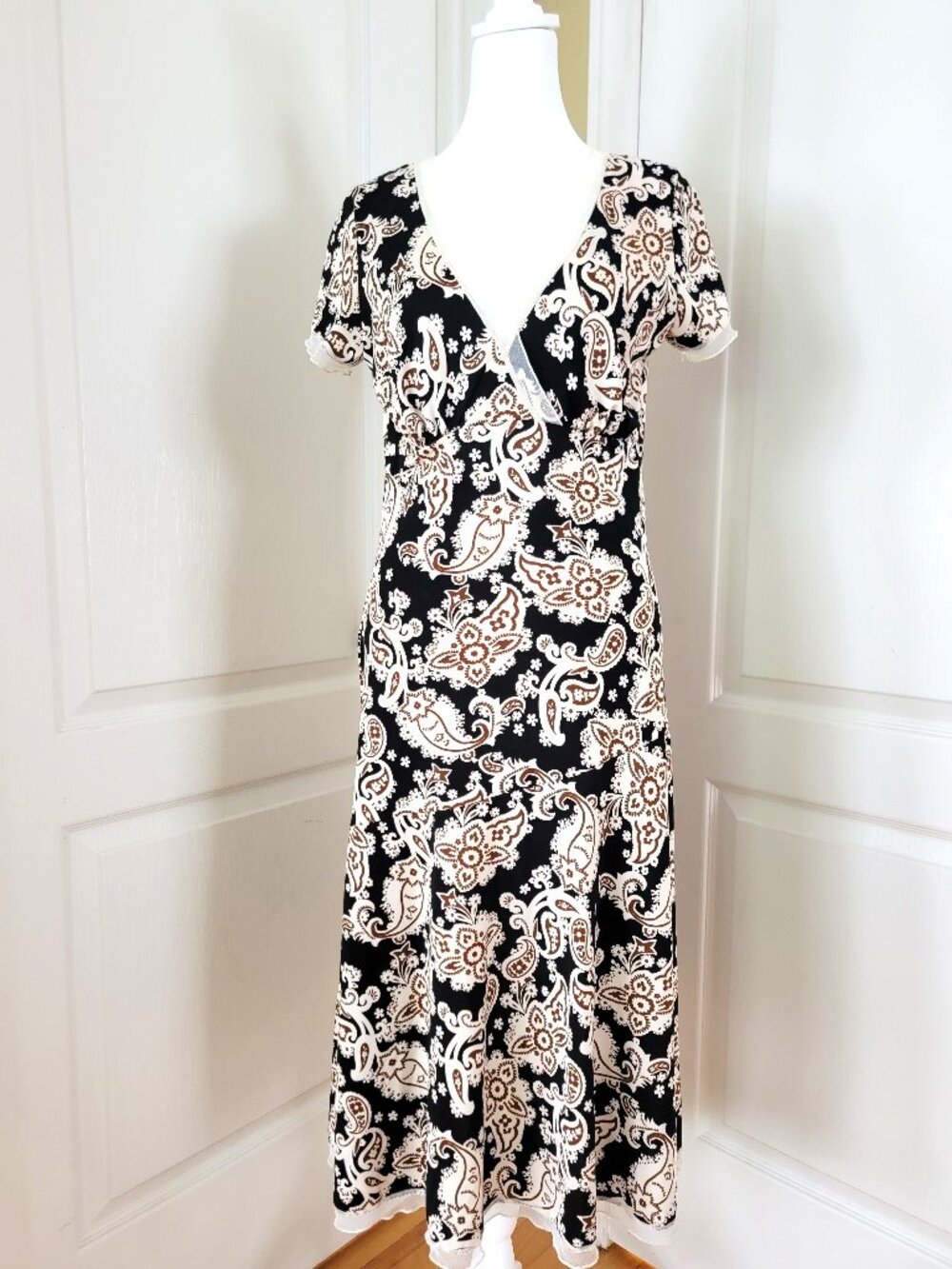 PAPILLON BLANC PRINT MODAL DRESS